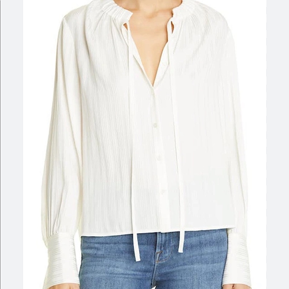🆕 FRAME silk blouse